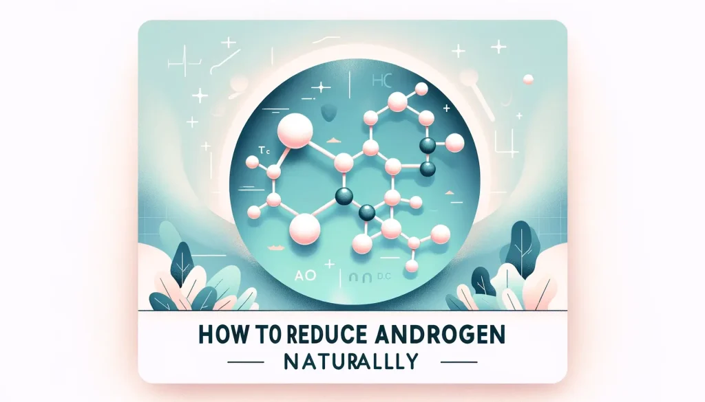 reduce androgens naturally in females and males